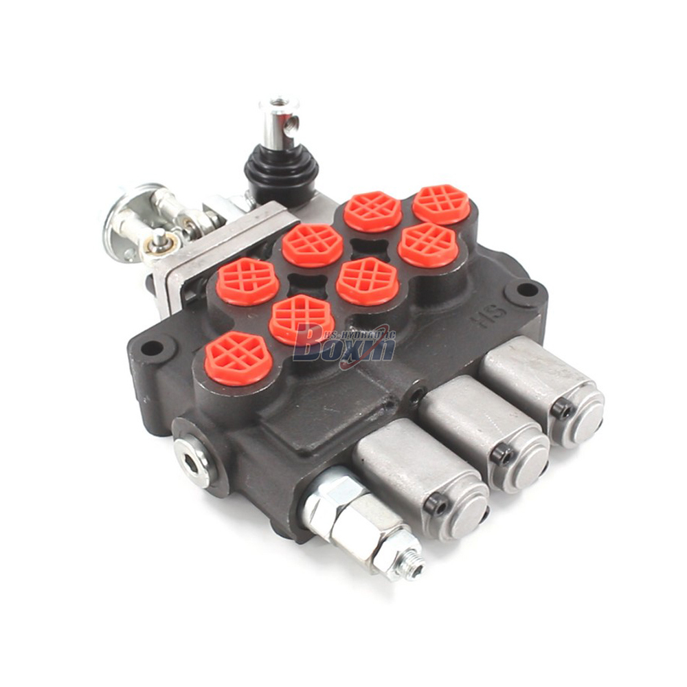 M45 Manuel et manette 3 tiroirs Vanne directionnelle monobloc image