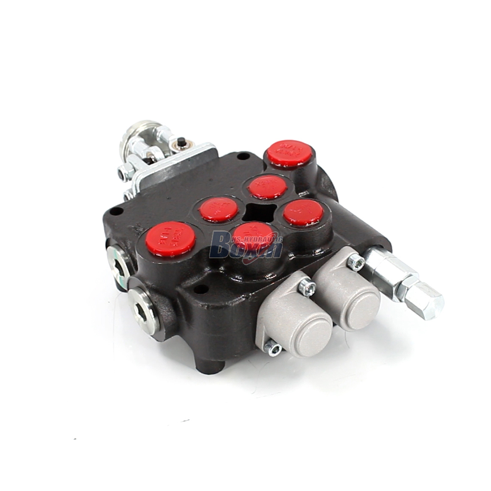 P80-U1-J2OT Manette 2 tiroirs Vanne directionnelle monobloc image