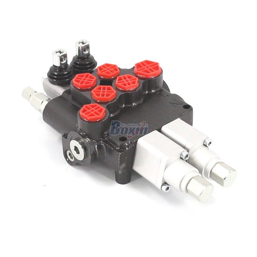 P80AFT-2QTW1 Manuel 2 tiroirs Vanne directionnelle monobloc image