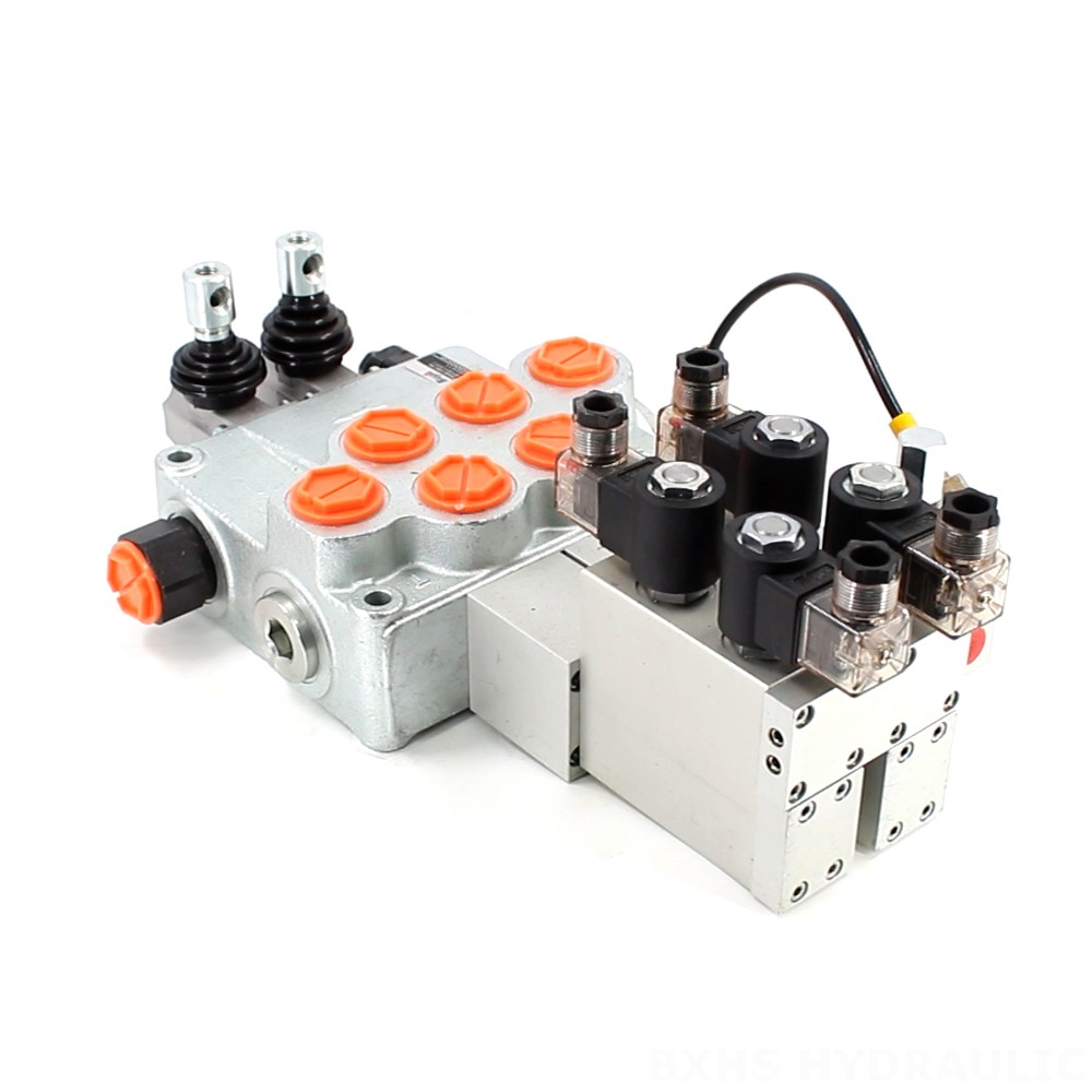 SD18 Électrique 2 distributeurs Vanne directionnelle monobloc image