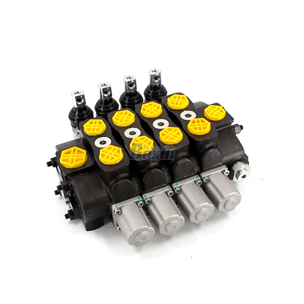 SD8 Manuel 4 tiroirs Distributeur directionnel sectionnel