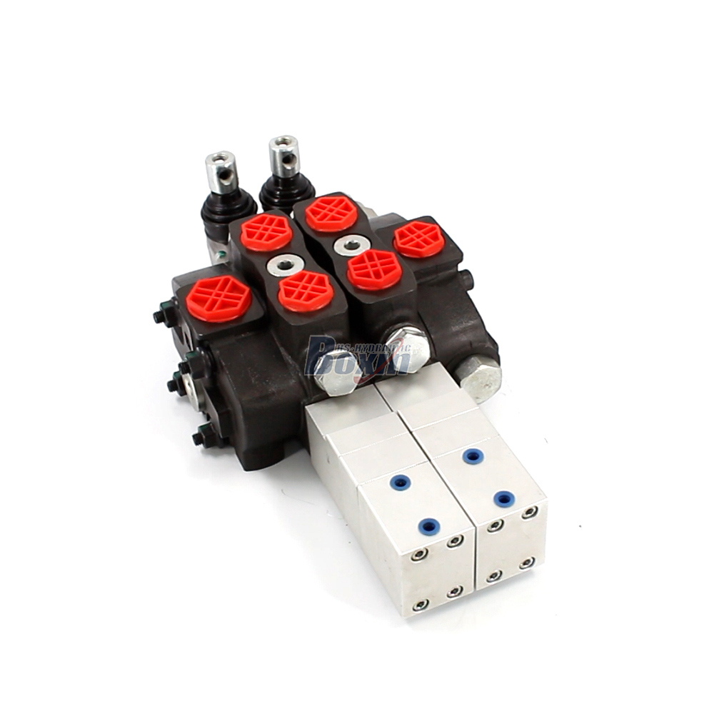 SD8 Pneumatique 2 tiroirs Distributeur directionnel sectionnel