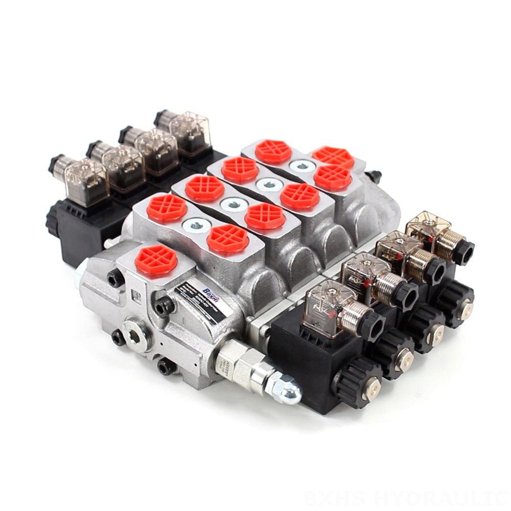 SD8 Solénoïde 4 distributeurs Distributeur directionnel sectionnel image
