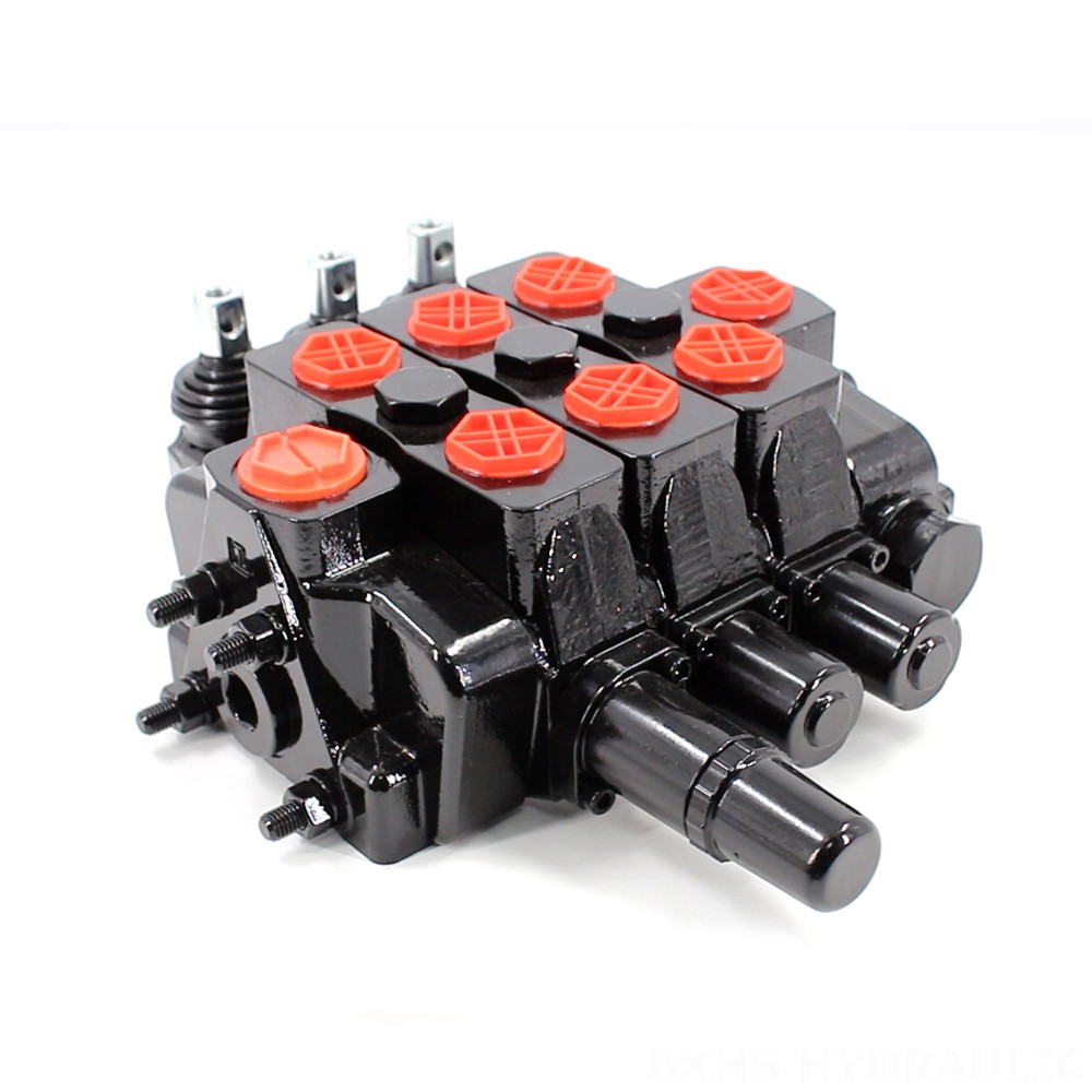 SDS180 Hydraulique et manuel 3 distributeurs Distributeur directionnel sectionnel image