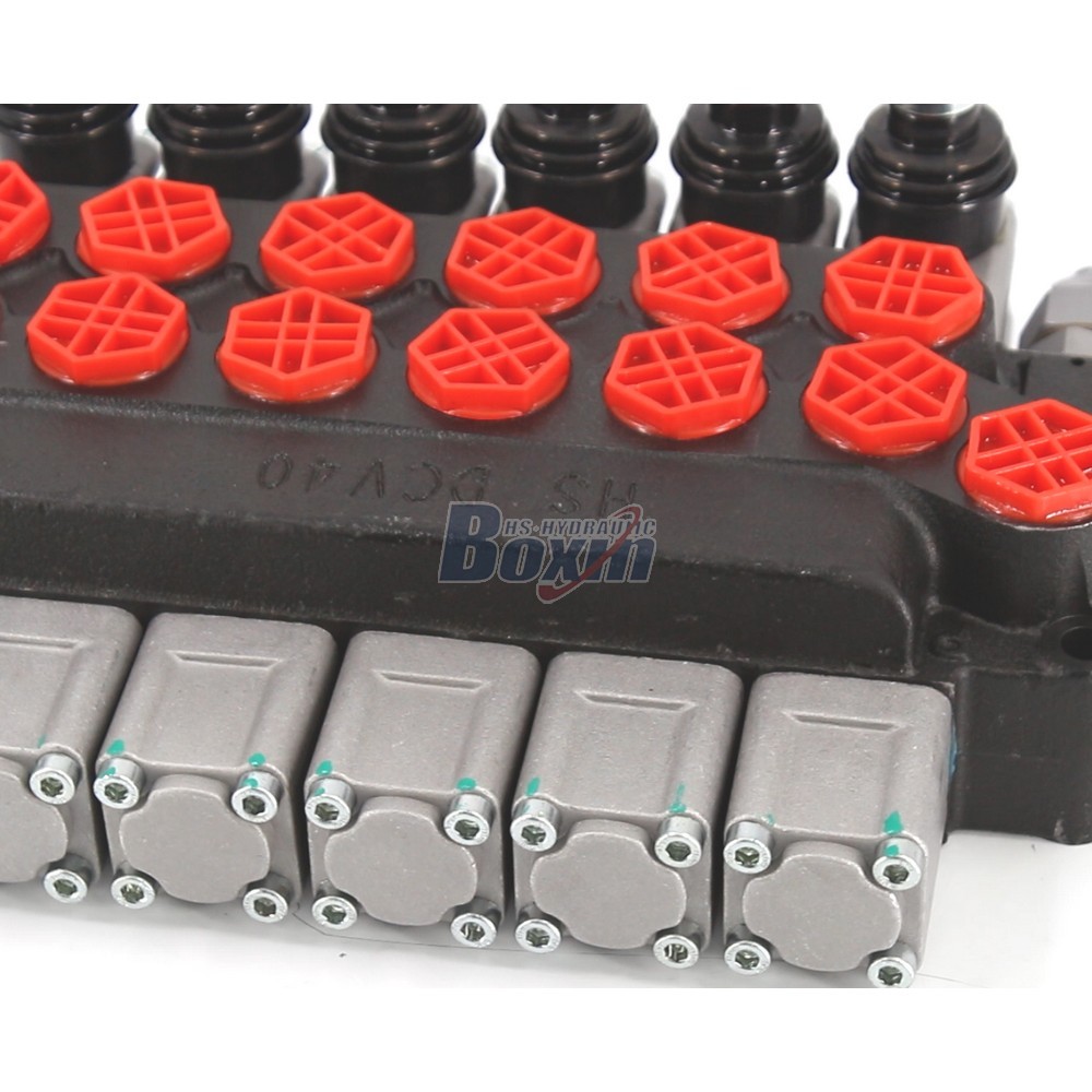 DCV40 Manuel 6 tiroirs Vanne directionnelle monobloc detail image