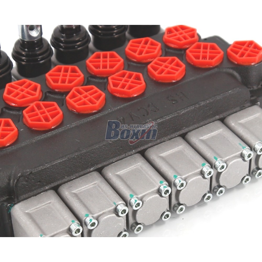 DCV40 Manuel 6 tiroirs Vanne directionnelle monobloc detail image