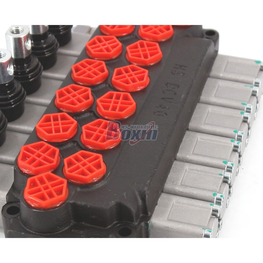 DCV40 Manuel 6 tiroirs Vanne directionnelle monobloc detail image