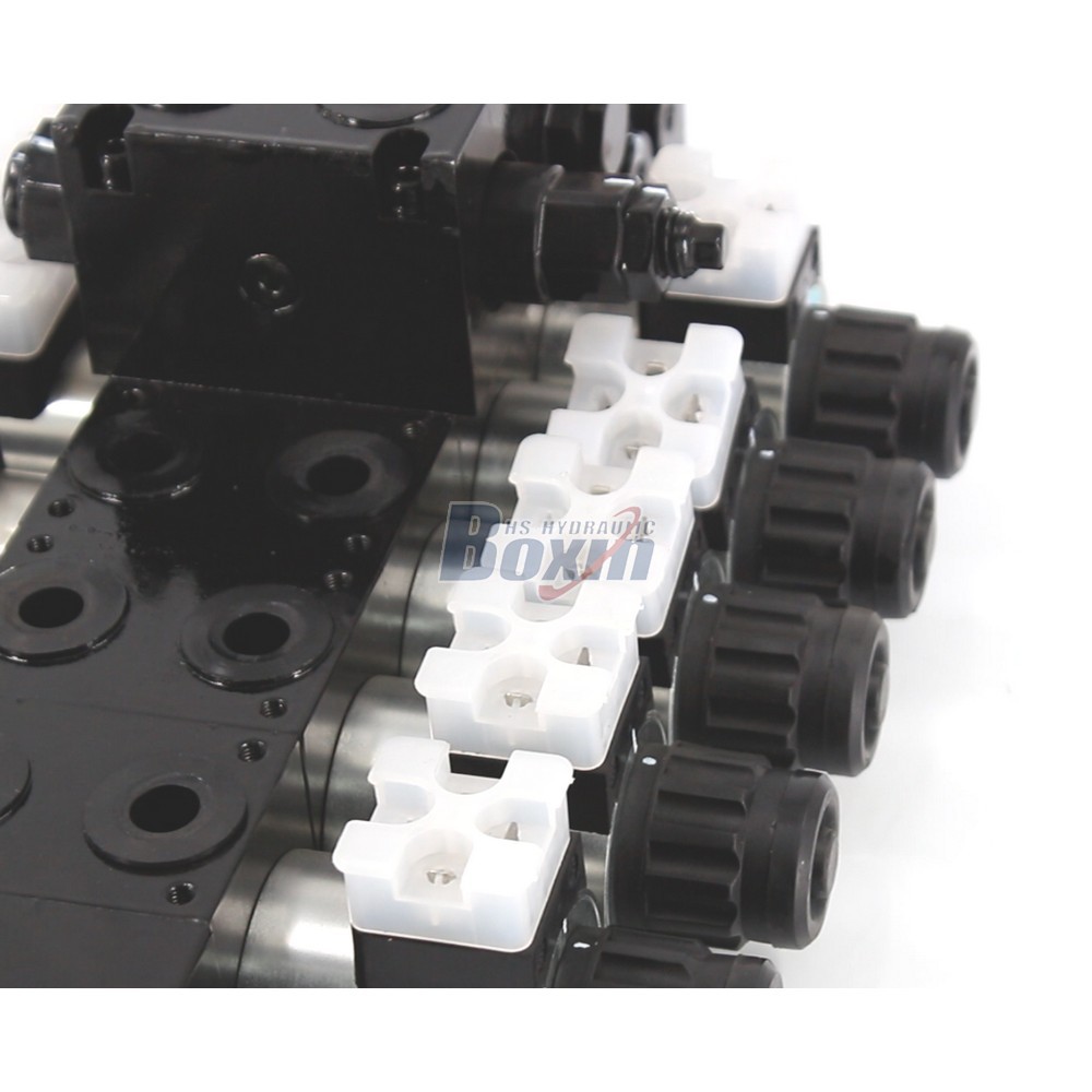 DCV56-H Solénoïde 5 tiroirs Distributeur directionnel sectionnel detail image