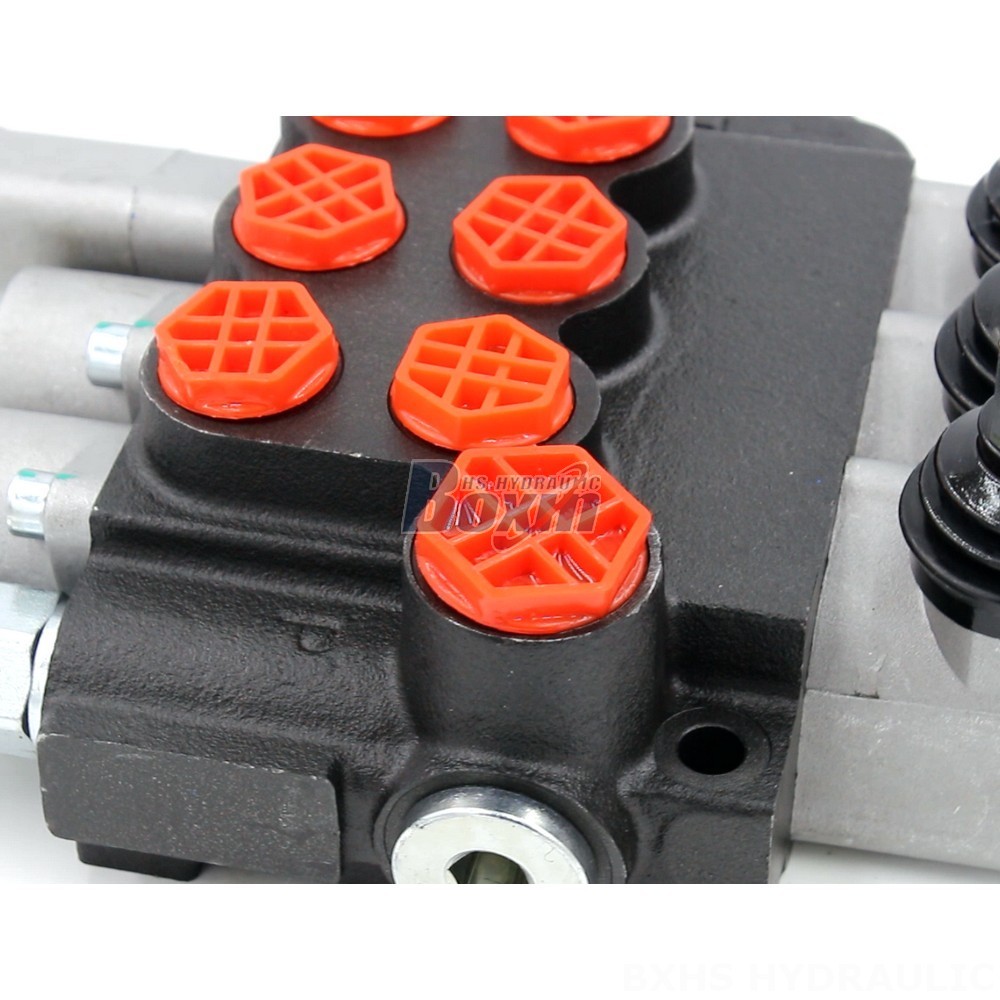 P40-G12-G38-2OT-QTW Manual 3 Spool Monoblock Directional Valve | Wholesale & Manufacturing detail image