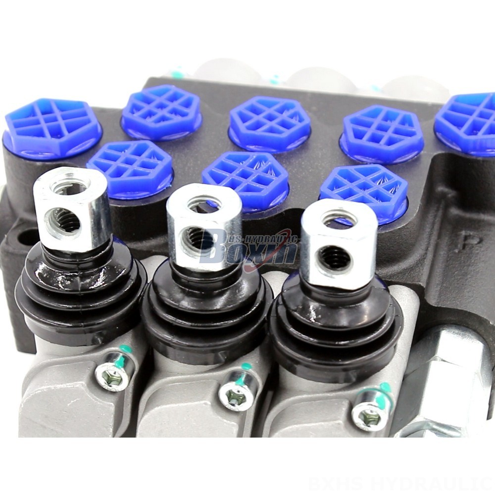 P40-G12-G38-OT Manual 3 Spool Monoblock Directional Valve: Manufacturer & Global Supplier detail image