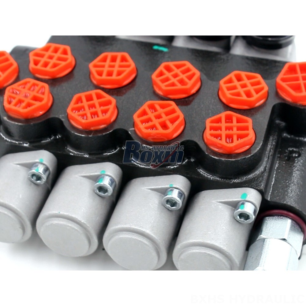 P40-G12-G38-OT 4-Spool Hydraulic Directional Valve | Factory Direct & Customizable detail image