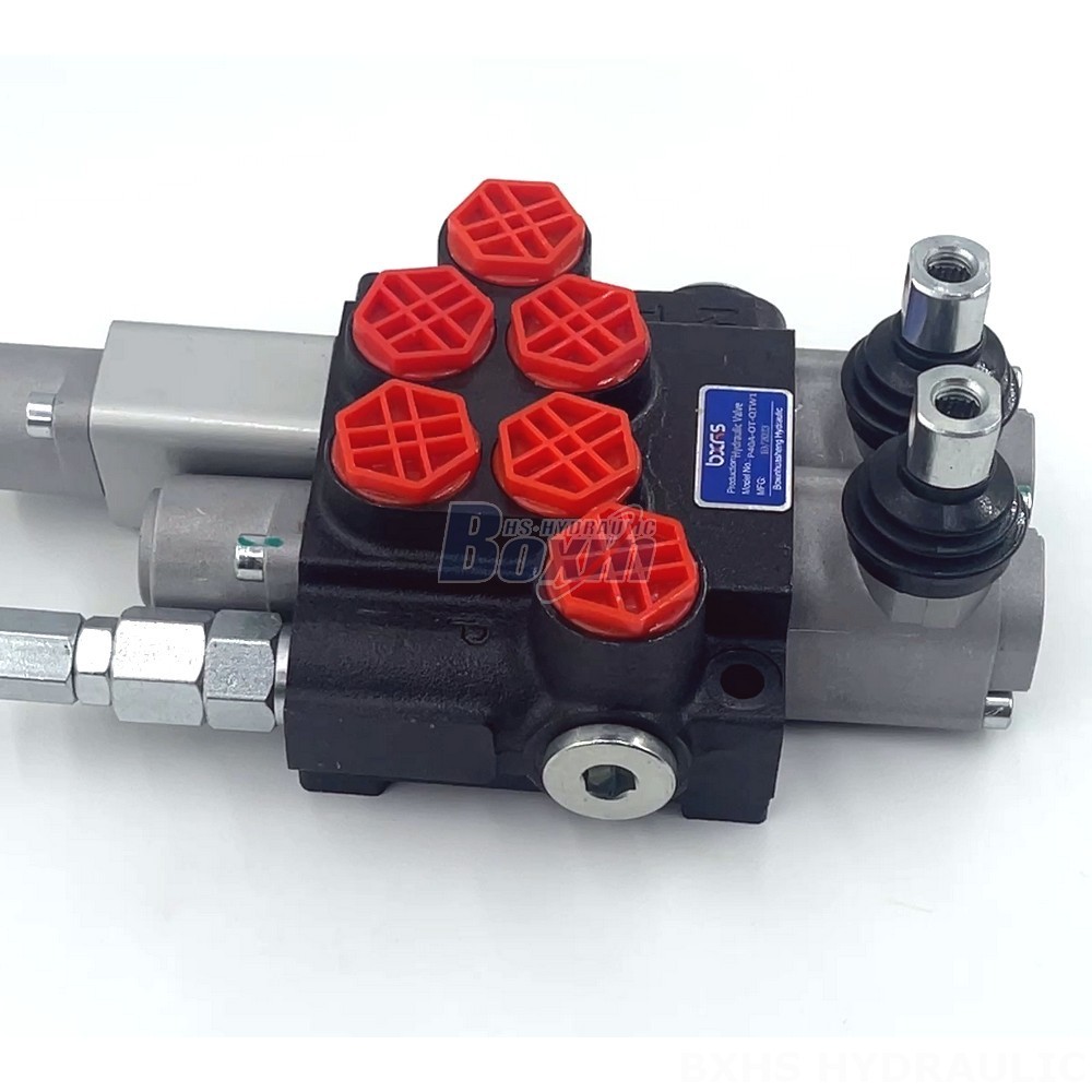 P40A Manual 2 Spool Monoblock Directional Valve | Industry-Leading Hydraulics detail image