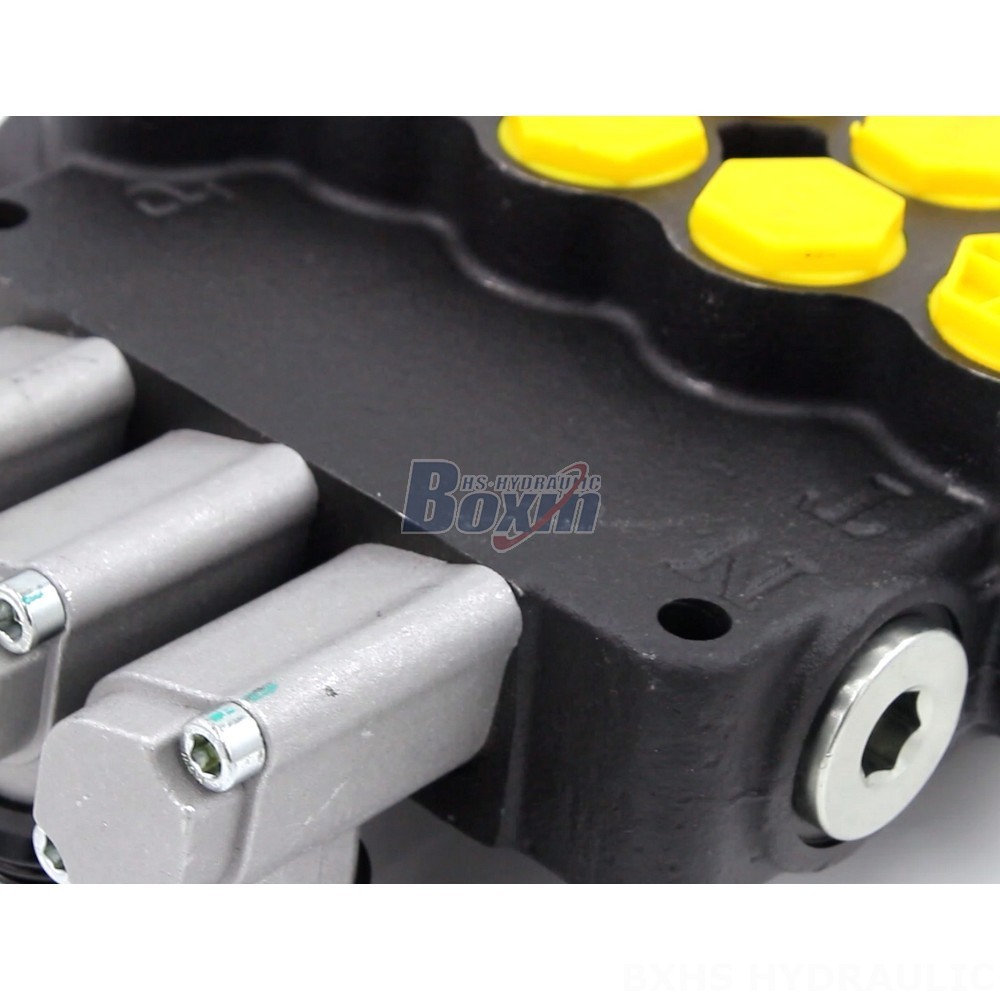 Manual 3 Spool Monoblock Directional Valve | P80-G12-G34-AT-2OT detail image