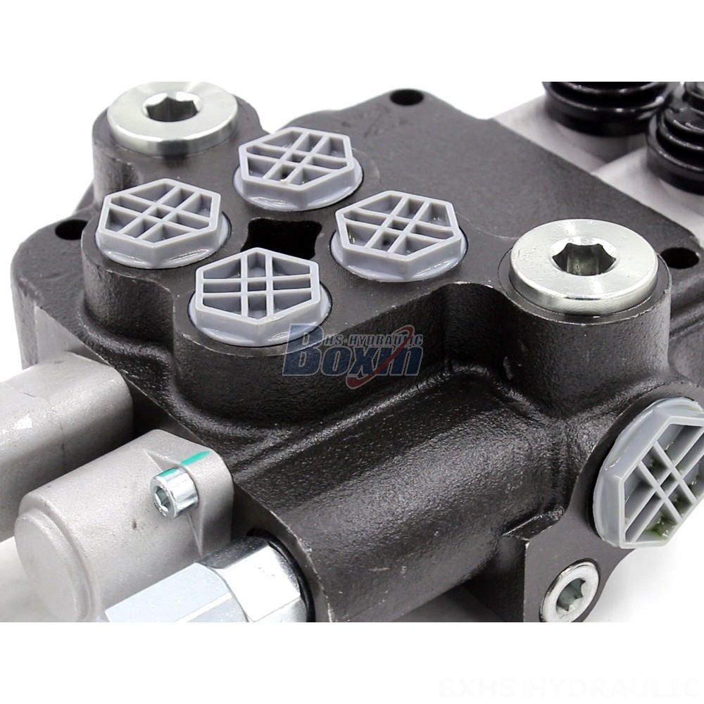 P80-G12-G34 2-Spool Hydraulic Directional Control Valve | Wholesale & OEM detail image