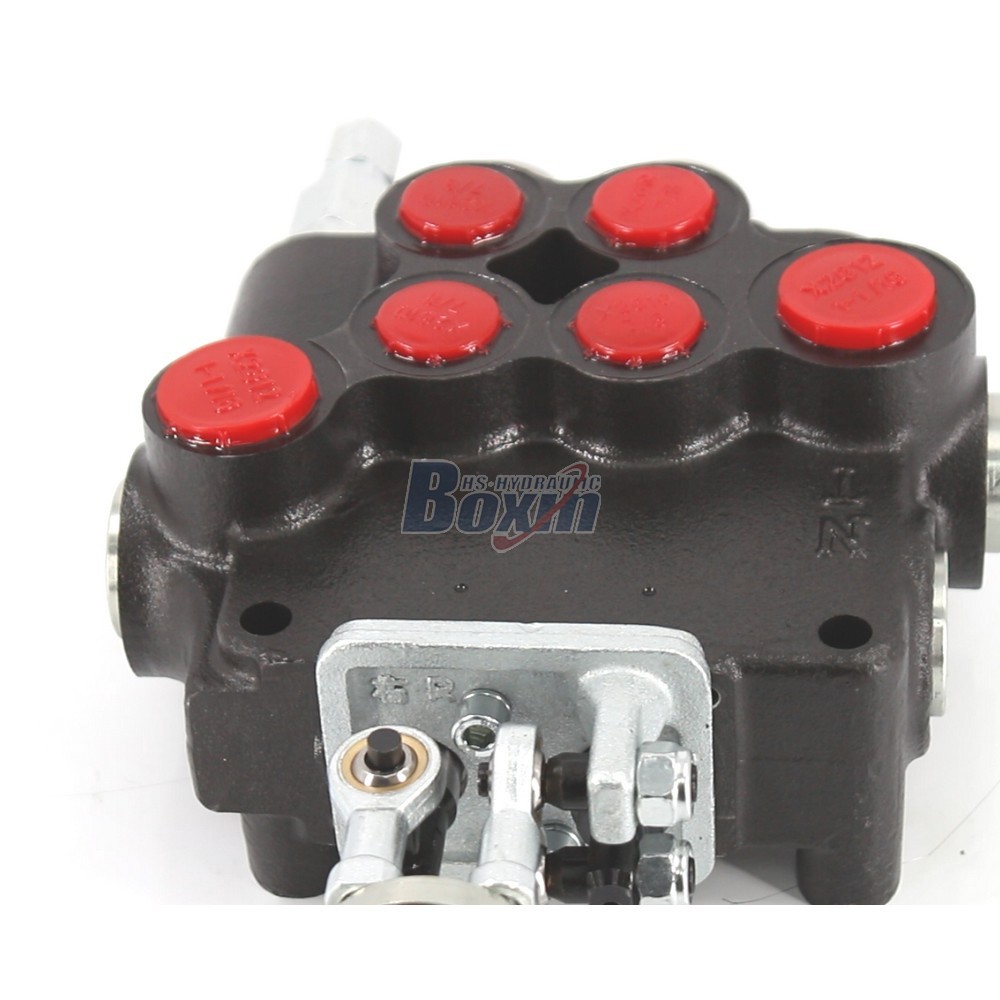 P80-U1-J2OT Manette 2 tiroirs Vanne directionnelle monobloc detail image