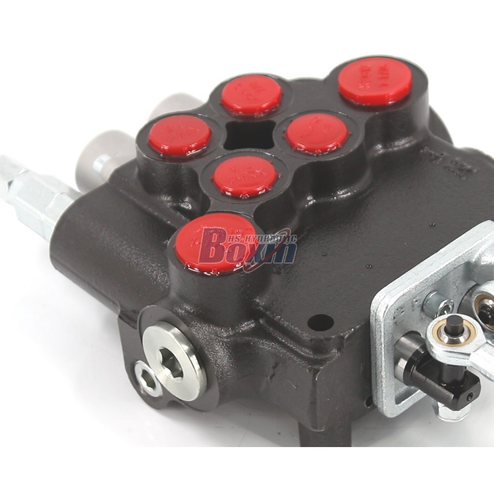 P80-U1-J2OT Manette 2 tiroirs Vanne directionnelle monobloc detail image