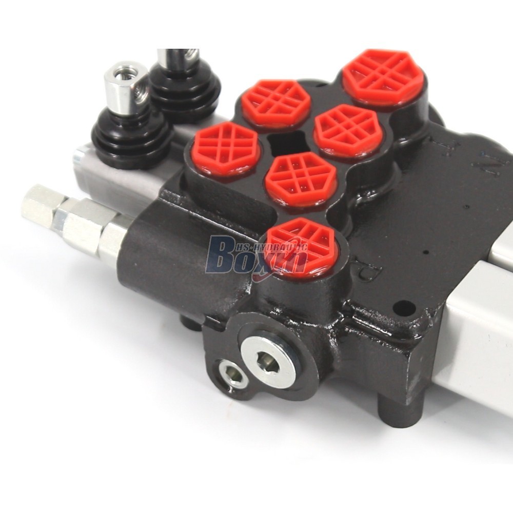 OEM and ODM Services for P80AFT-2QTW1 Manual 2 Spool Monoblock Valve Custom Branding detail image