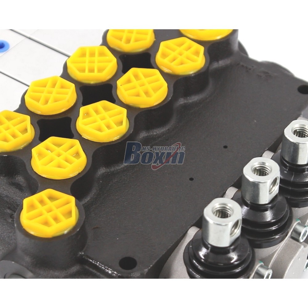 P80Q-G-4OT Pneumatique 4 tiroirs Vanne directionnelle monobloc detail image