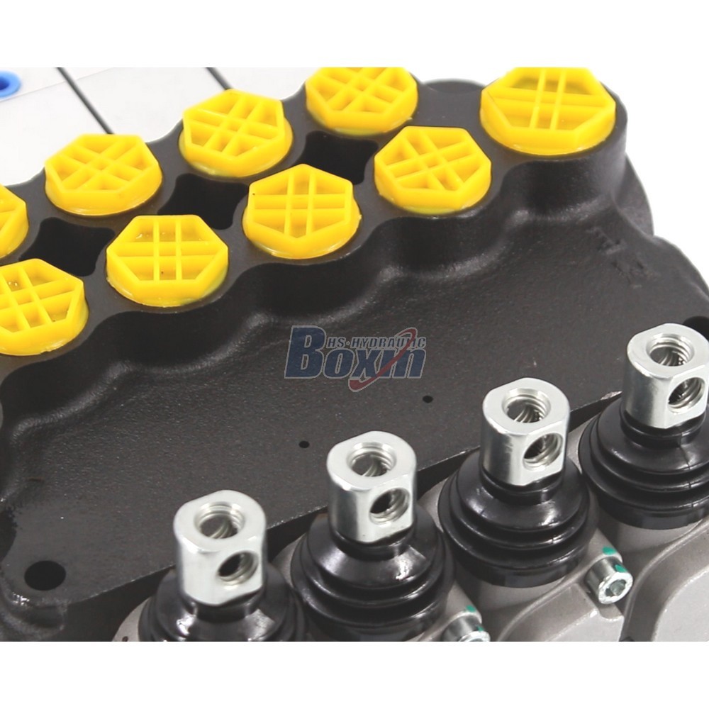 4 Spool P80 Series Pneumatic Directional Valve P80Q-G-4OT detail image
