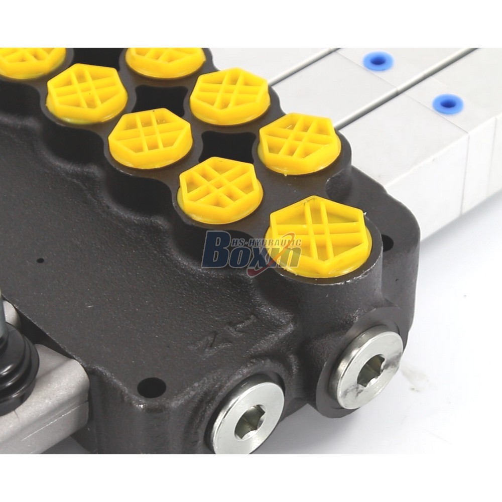 P80Q-G-4OT Pneumatique 4 tiroirs Vanne directionnelle monobloc detail image