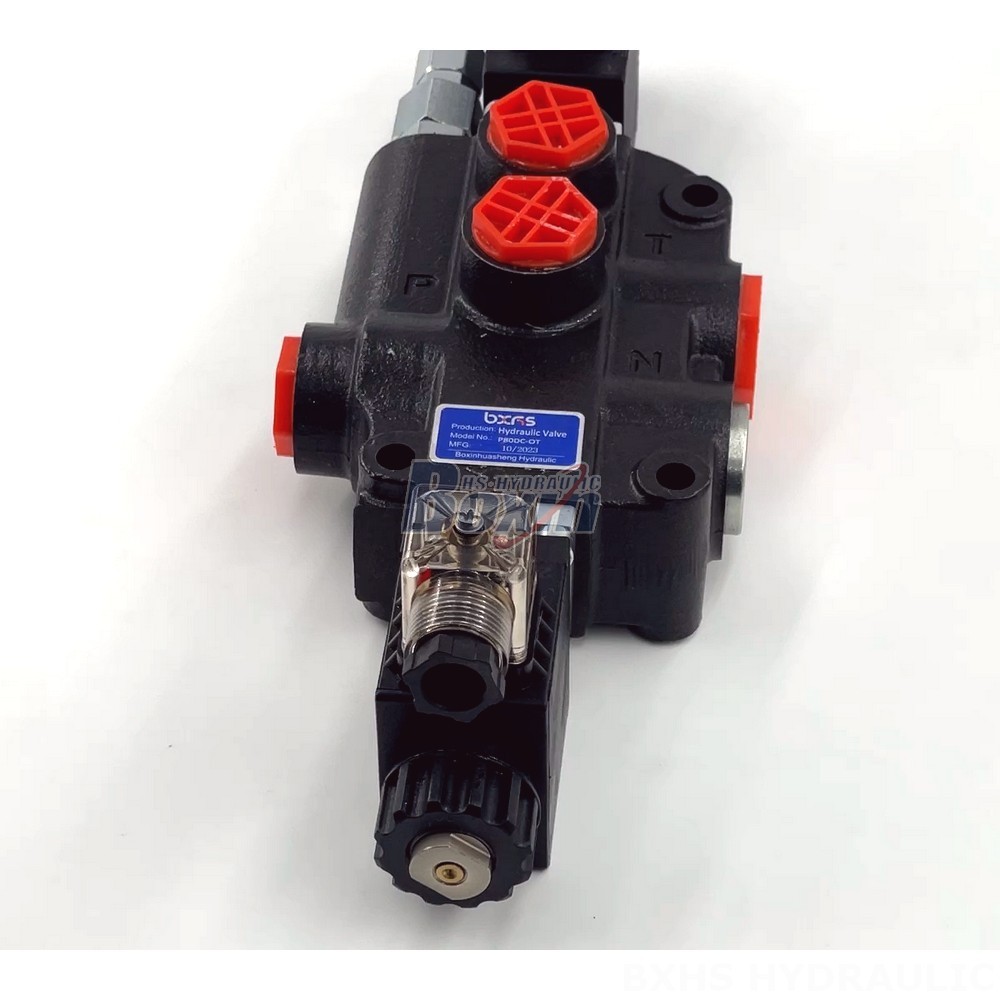 P80 Solenoid 1 Spool Monoblock Directional Valve | Manufacturer & Global Supplier detail image