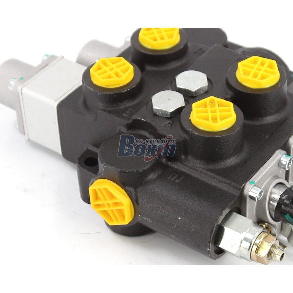 Factory Direct Supply of RD5200NPT-QTW-OT Manual 2 Spool Hydraulic Control Valve detail image