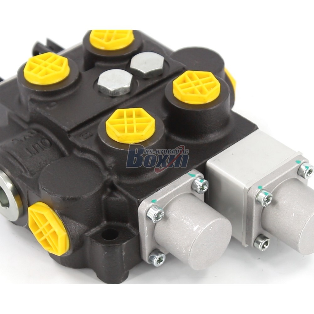 Custom OEM/ODM Service for RD5200NPT-QTW-OT Manual 2 Spool Hydraulic Control Valve detail image