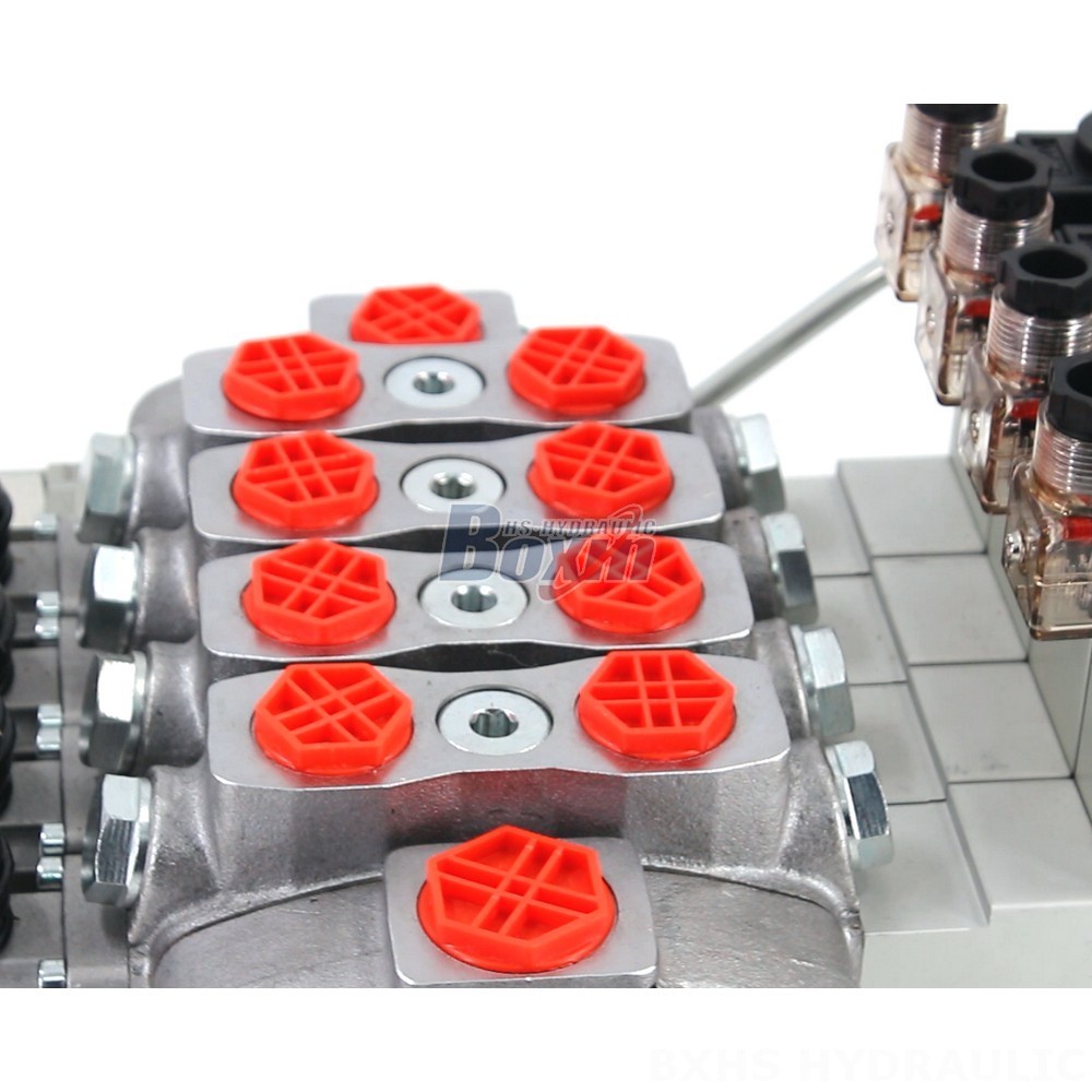 SD8-PG2: High-Quality Electro-Hydraulic 4-Spool Valve - Factory Supply detail image