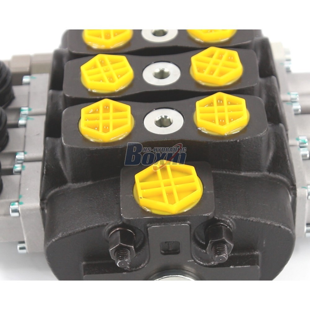 SD8 Manuel 3 tiroirs Distributeur directionnel sectionnel detail image