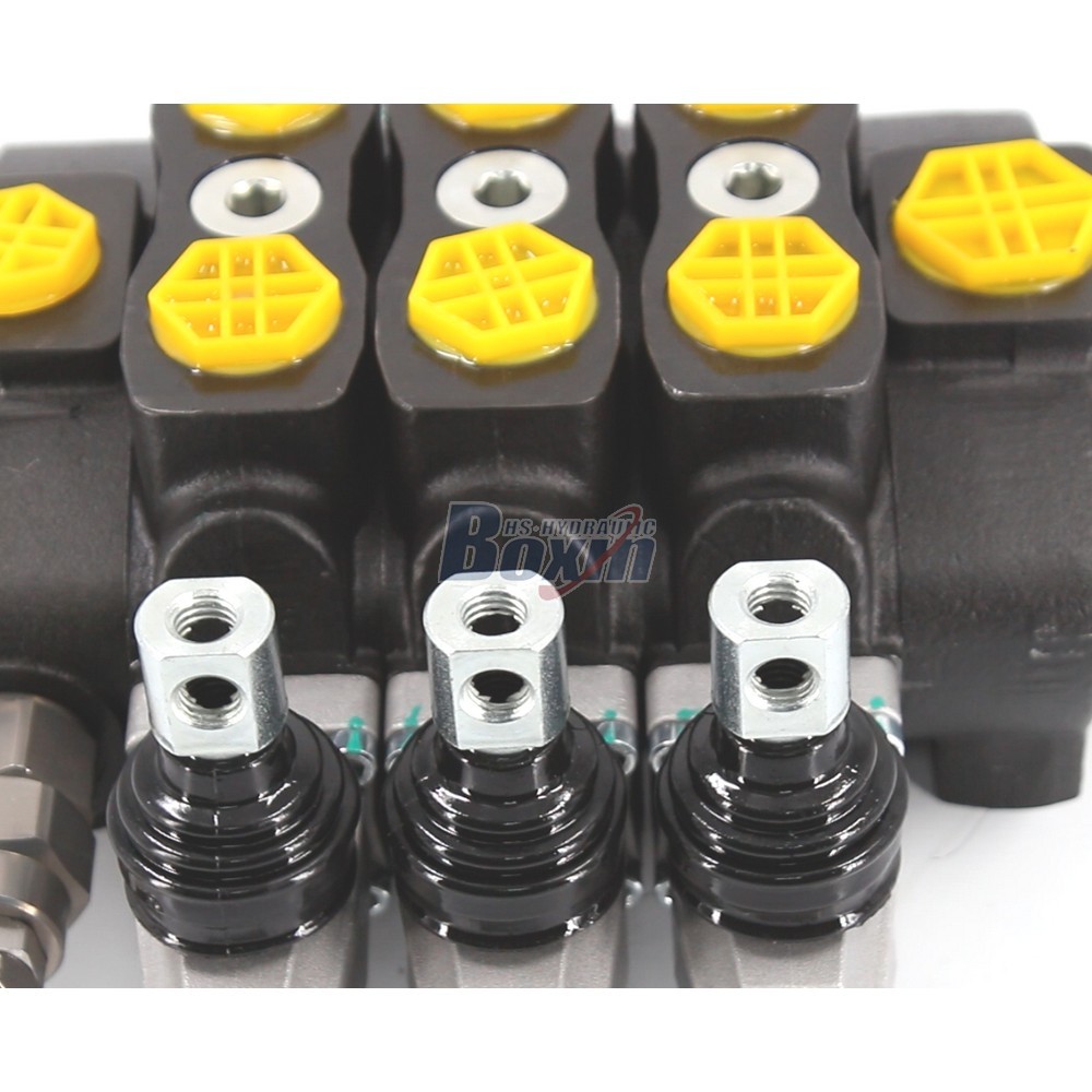 SD8 Manuel 3 tiroirs Distributeur directionnel sectionnel detail image