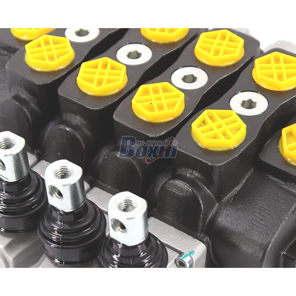 SD8 Manuel 4 tiroirs Distributeur directionnel sectionnel detail image