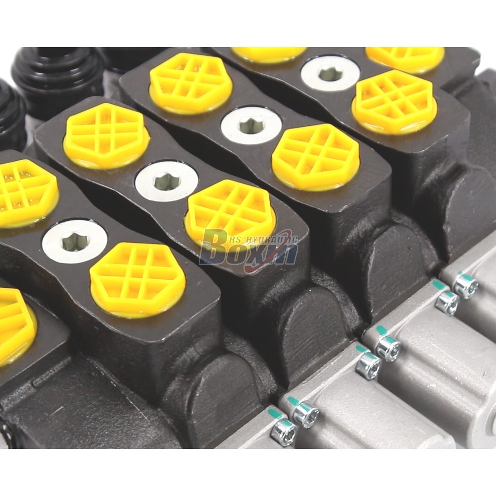 SD8 Manuel 4 tiroirs Distributeur directionnel sectionnel detail image