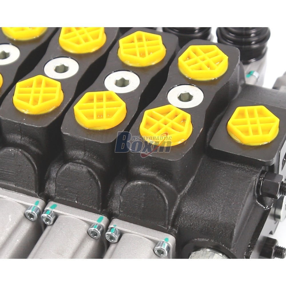 Wholesale SD8 Manual 4 Spool Sectional Directional Valve from Factory detail image