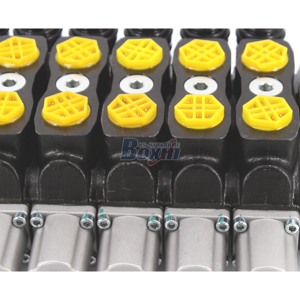 SD8 Manuel 6 tiroirs Distributeur directionnel sectionnel detail image