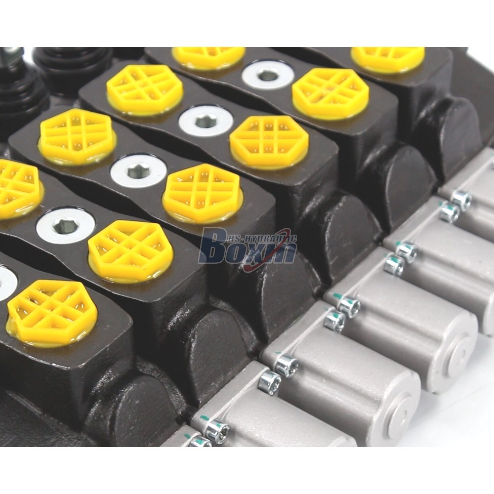High Performance SD8 Manual Sectional Directional Valve detail image