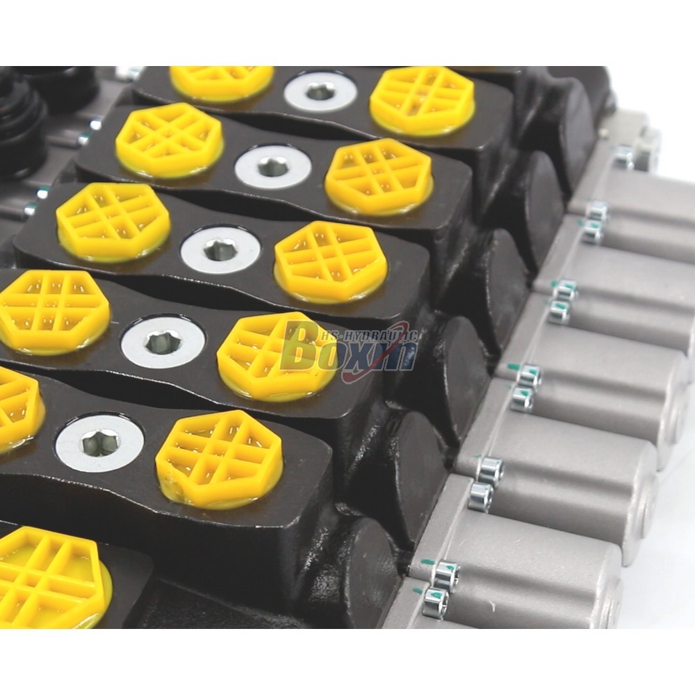 SD8 Manuel 6 tiroirs Distributeur directionnel sectionnel detail image