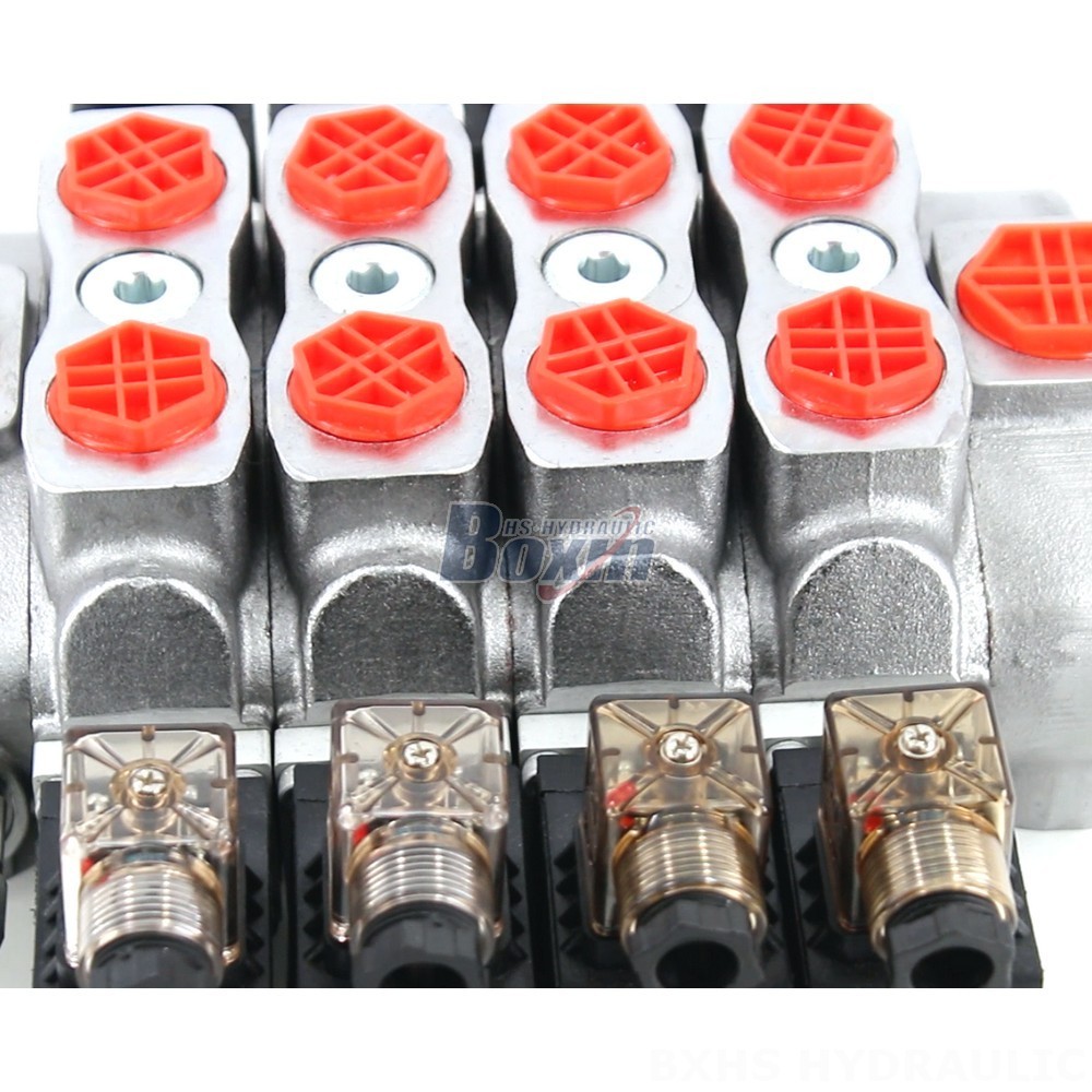 High-Quality SD8 4-Spool Sectional Directional Valve - Global Supplier detail image