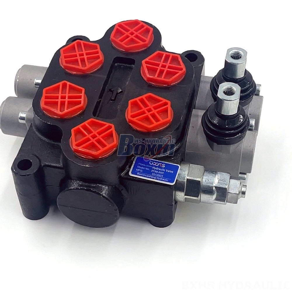 ZT20 Manual 2 Spool Monoblock Directional Valve | Wholesale & OEM detail image