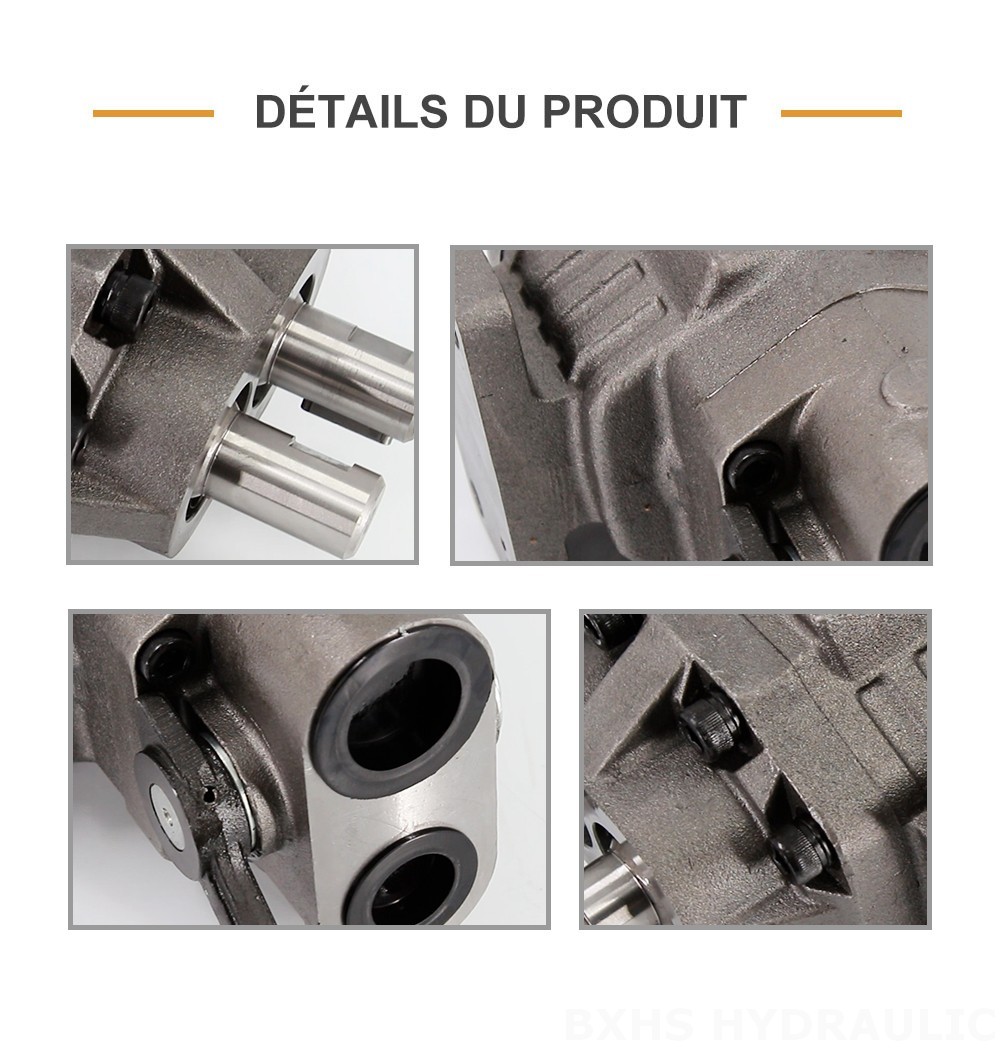 BF110M 110 cm³/tr 20 MPa (2900 psi) Pompe hydraulique à engrenages