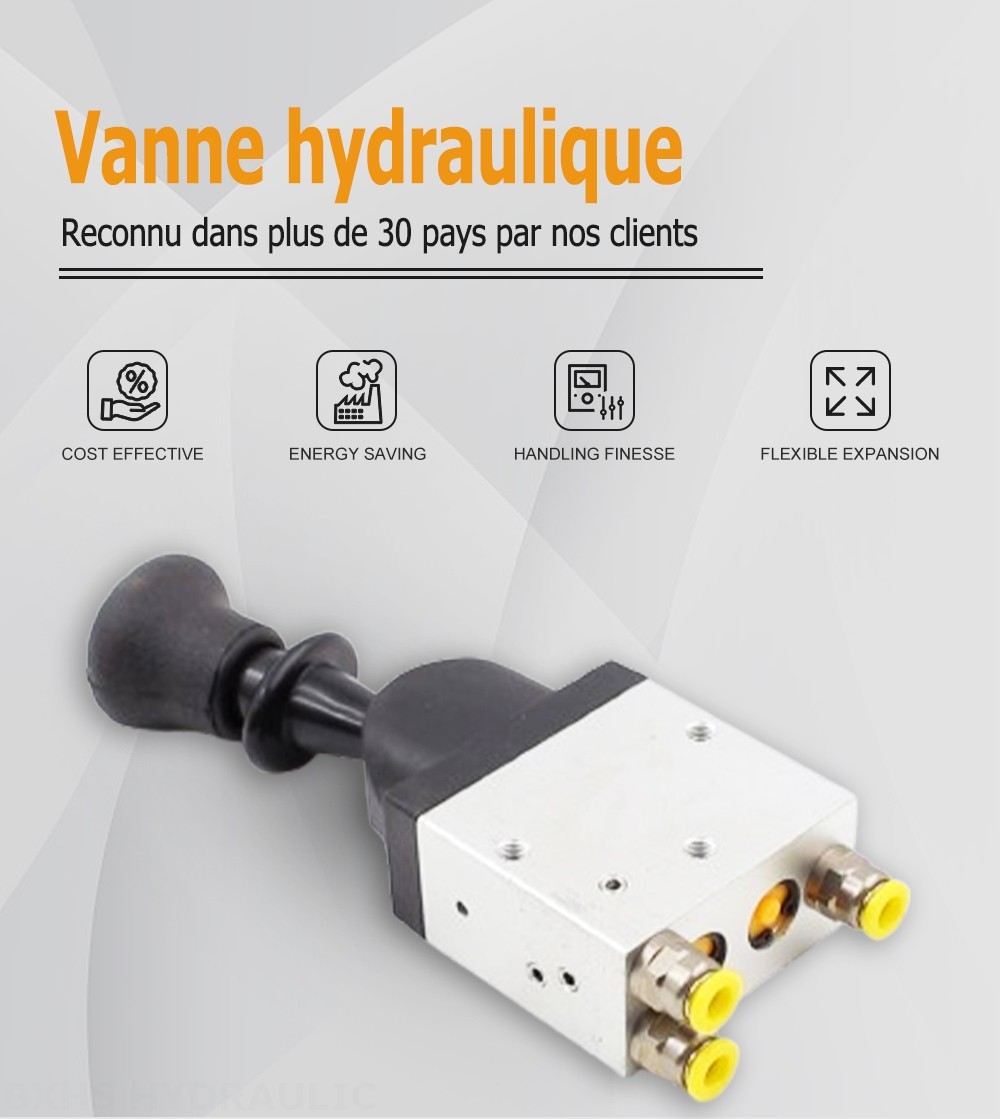 BKQF34B-C Pneumatique 1 distributeur Vanne de commande pneumatique