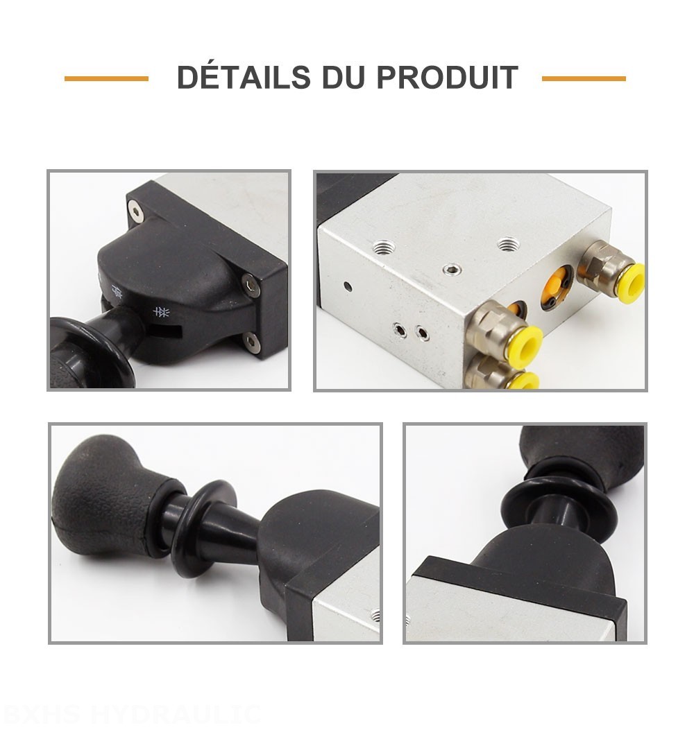 BKQF34B-C Pneumatique 1 distributeur Vanne de commande pneumatique