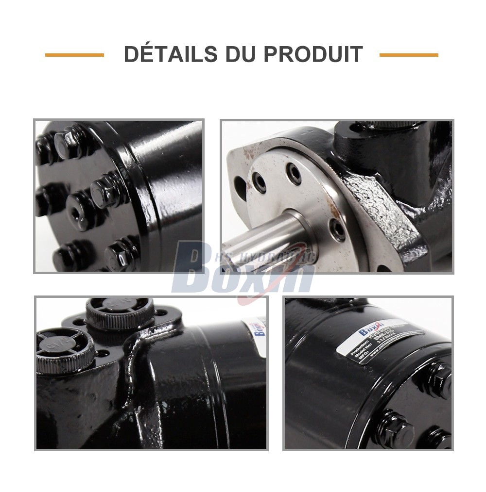 BMR-315 315 cm³/tr 57 L/min Moteur Hydraulique