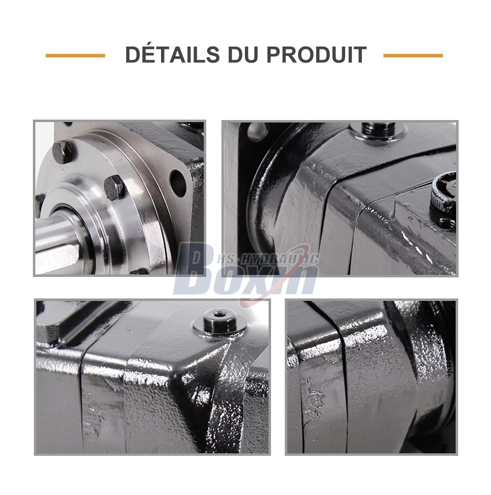 BMT400 400 cc/r 125 L/min Moteur Hydraulique