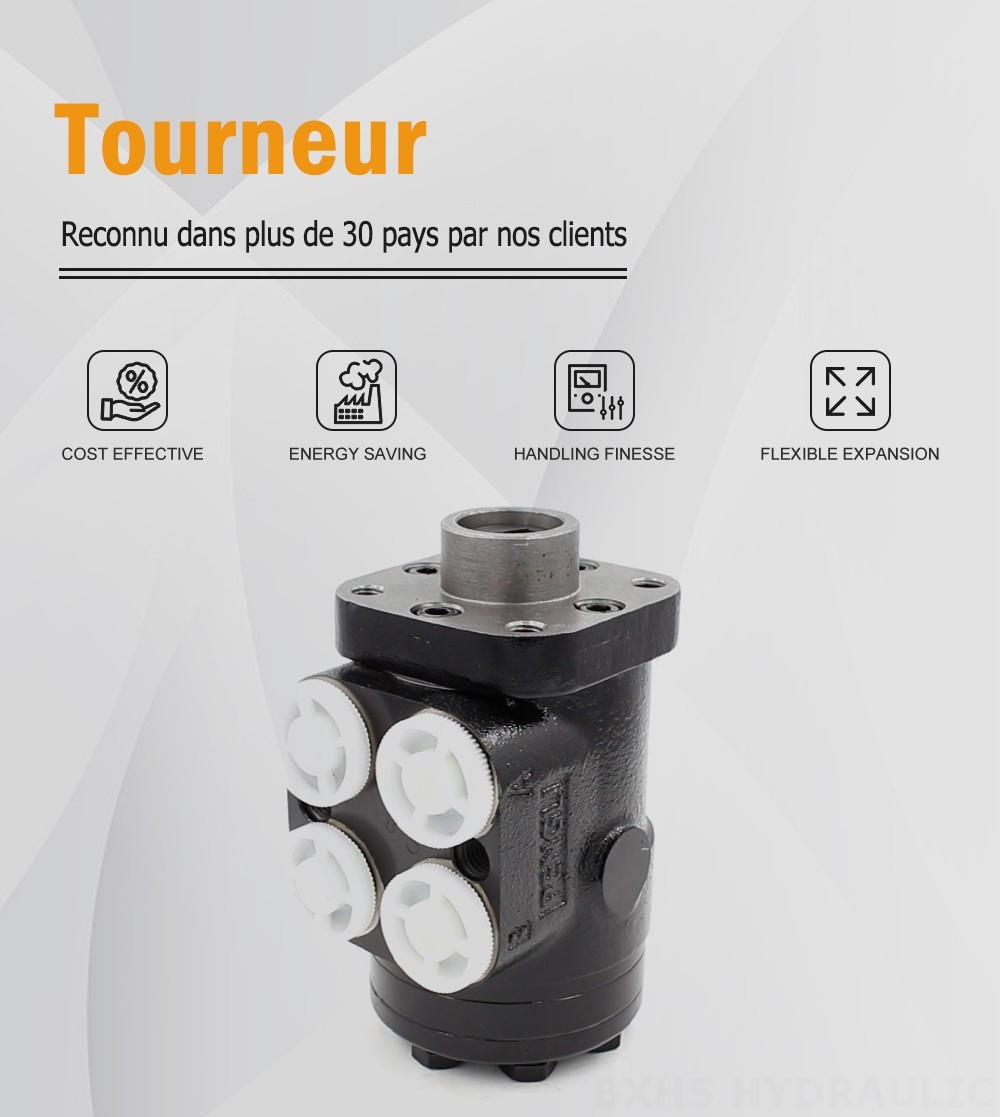 BZZ1-E100C 100 ml/tr 7,5 L/min Unité de direction