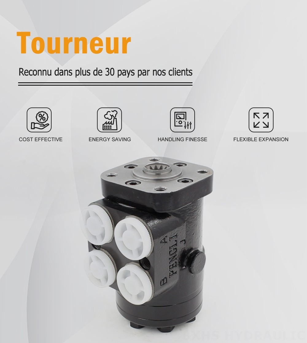 BZZ1-E160B 160 ml/tr 12 L/min Unité de direction