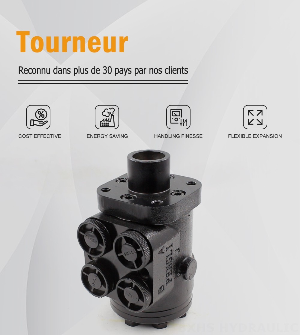 BZZ1-E50A 50 ml/tr 4 L/min Unité de direction