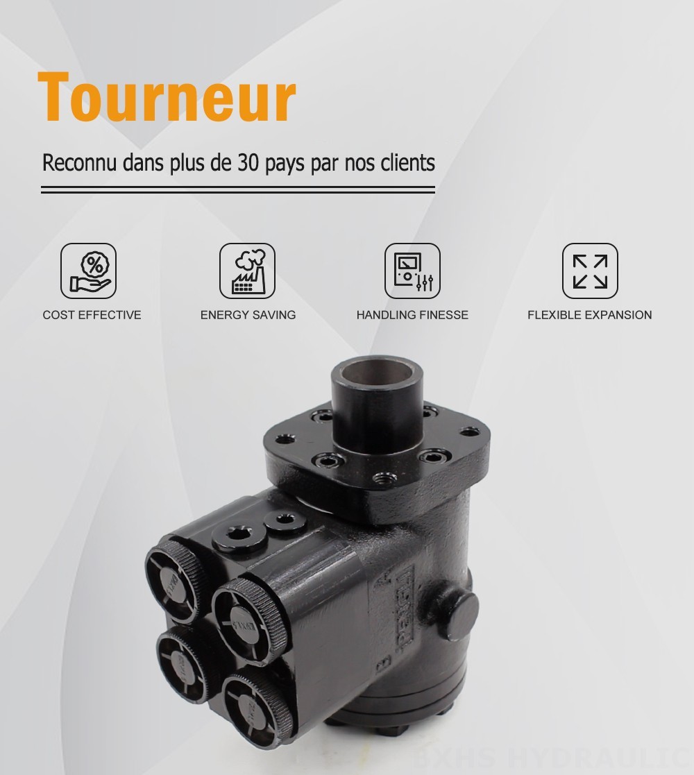 BZZ1-E80+FKA 80 ml/tr 6 L/min Unité de direction