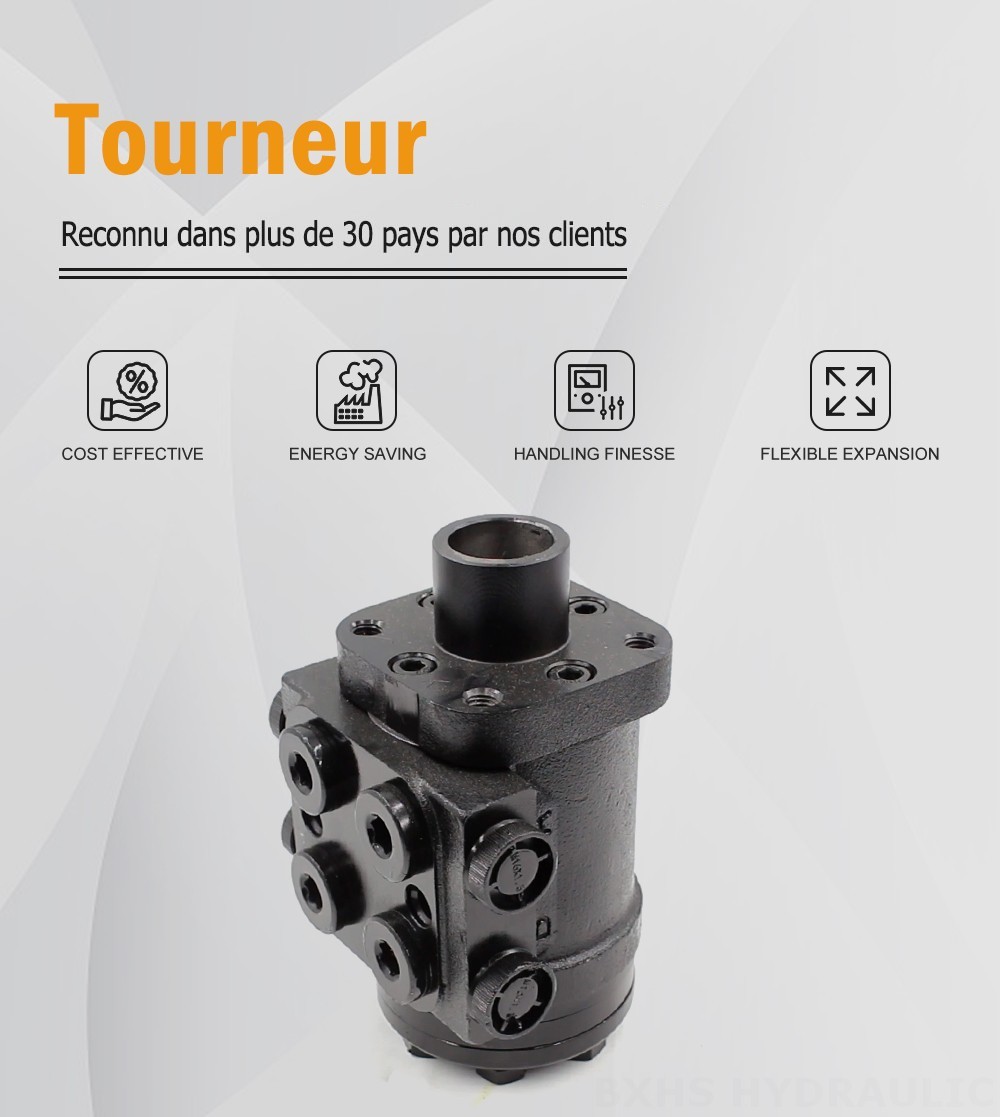BZZ1-E80AS 80 ml/tr 6 L/min Unité de direction