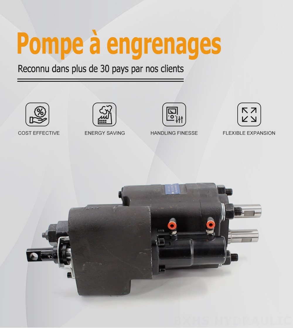 C101-25-LAS 112 cm³/tr Pompe hydraulique à engrenages
