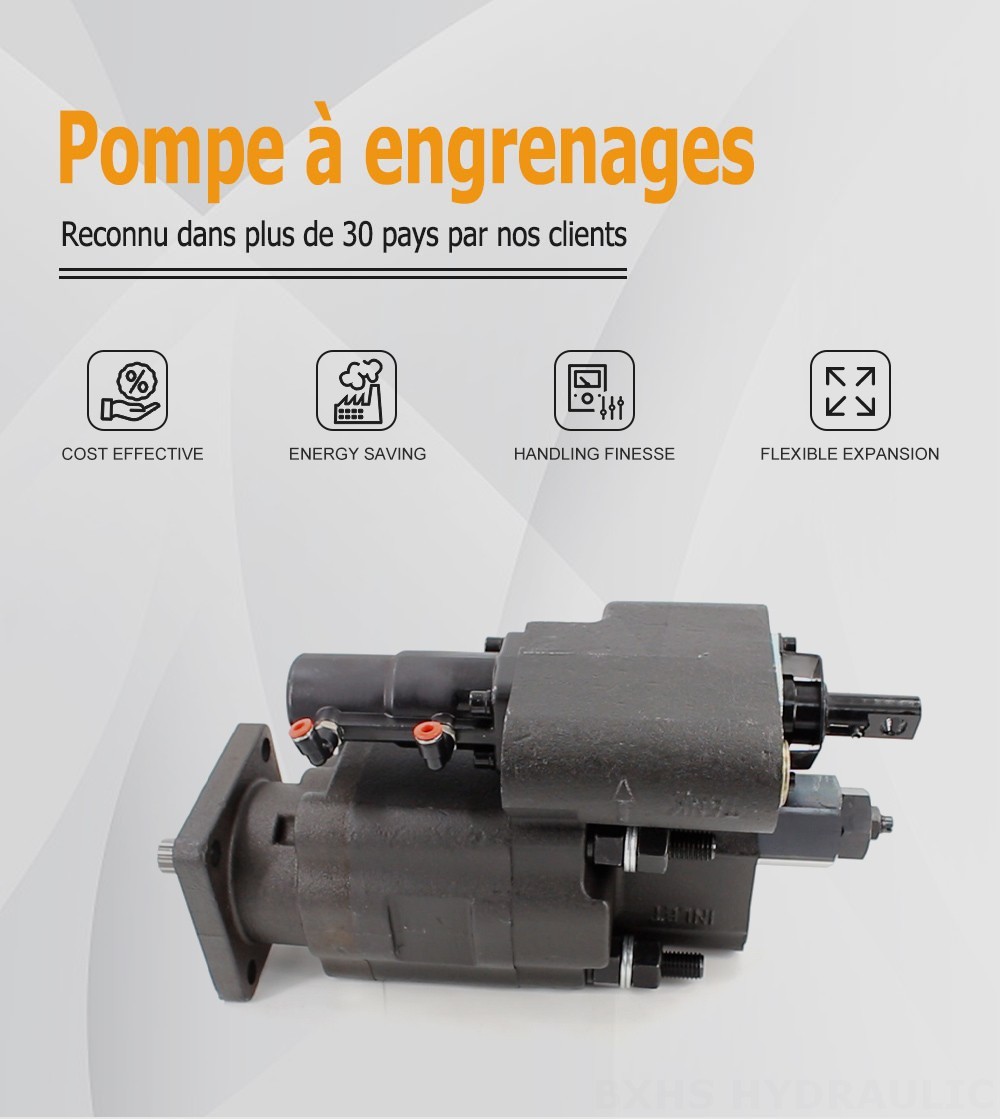 C102 112 cm³/tr Pompe hydraulique à engrenages